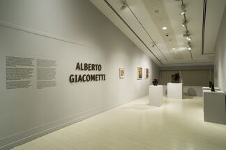 Alberto Giacometti, installation view