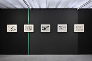 For even words weren't enough, installation view
