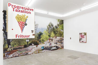 Jack Burton: Pro-Social Fries, installation view