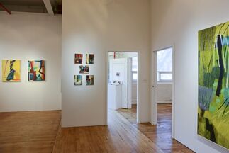 Peter Ramon - Inherent Collisions and Michael Angelis - Collective Memories, installation view