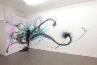 Shinique Smith "Black Swan", installation view
