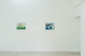 A Splinter in the Sun: Paul Housley, Xiao-yang Li, Kate Lyddon, installation view