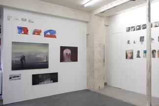 Miriam Cahn, 'Fluchtgefahr Grisaille', installation view