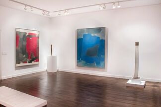 Michael Forster Out of Mexico and Carl Holty 1960's Color Field, installation view