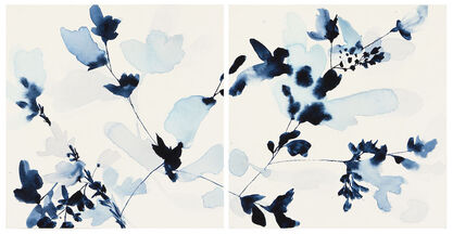 Jen Garrido, ‘Indigo Brush 5A & B’, 2018