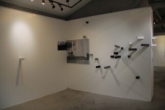 Cătălin Petrișor:The Illusion of Depth - painting, wall drawing & installation, installation view