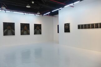 Rattling of Shutters - a solo exhibition by Kirby Roxas, installation view