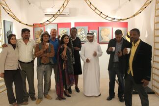 1st Upcycled Art Festival exhibition, installation view