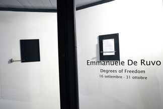 Emmanuele De Ruvo - Degrees of Freedom, installation view