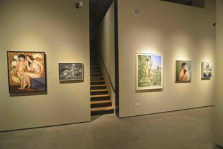 RE-PRESENTING THE NUDE III: biennial group exhibition curated by John O'Hern, installation view