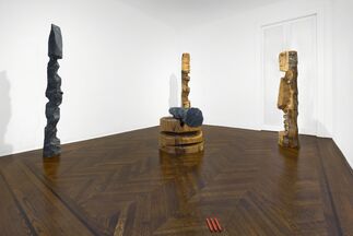 "A.R. Penck: Paintings from the 1980s and Memorial to an Unknown East German Soldier", installation view