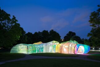 Serpentine Pavilion 2015 designed by selgascano, installation view