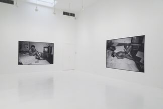 Paige Powell: Jean-Michel Basquiat Reclining Nude, installation view