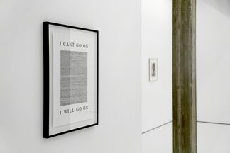 Ville Andersson: I can't go on. I will go on., installation view