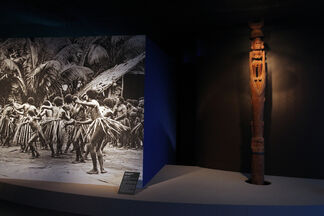 The Radiance of Shadows: Art in Black and White from the Solomon Islands, installation view