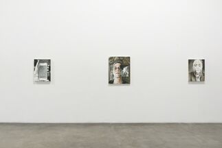 "Embedded" New Paintings by Laura Karetzky, installation view