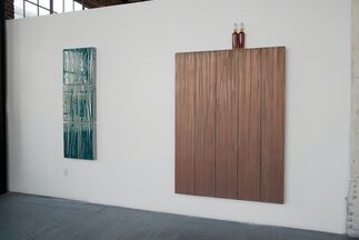 Charles Linder: Invisible Fencing Luminaries, installation view