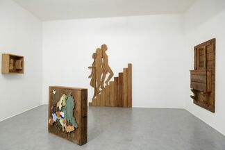 Mario Ceroli 1962 - 68, installation view