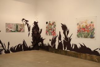 In Perspective: Lin Yan, Song Xin and Cui Fei, installation view