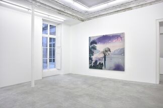 Julian Schnabel ‘Jack Climbed Up The Beanstalk To The Sky Of Illimitableness Where Everything Went Backwards’, installation view