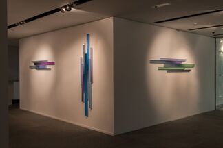 Fields of Abstraction - Curated by Justin Charles Hoover, installation view