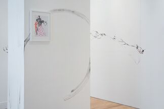 Solo Exhibition - Pélagie Gbaguidi 'Disclosed Traces and Triadic Apparitions', installation view