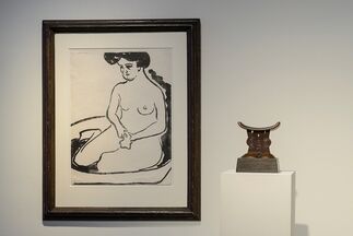 African Art from our Collection & Ernst Ludwig Kirchner, installation view