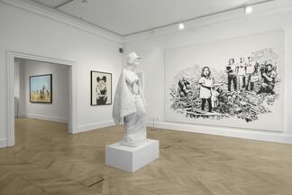 Banksy, Greatest Hits: 2002-2008, installation view