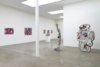 Dubuffet: late paintings, installation view