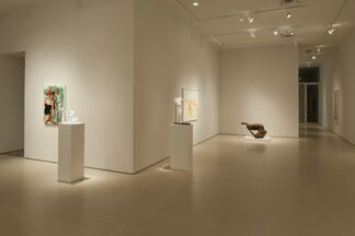 Eric Fischl: Cast & Drawn - the figure in bronze, glass and watercolor, installation view