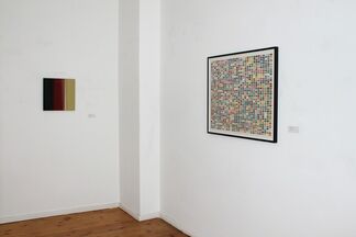 Gerhard Richter: Farbfelder und Strips, installation view