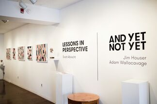 Lessons In Perspective works by Scott Albrecht, installation view