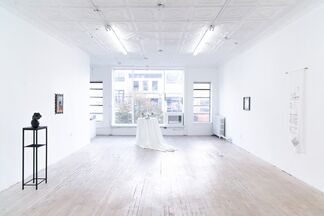 it started with a rose, installation view