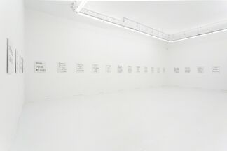 LOOK MEANS MEMORIZE, installation view