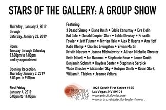 STARS OF THE GALLERY: A GROUP SHOW, installation view