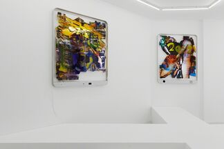 Neïl Beloufa "Content Wise", installation view