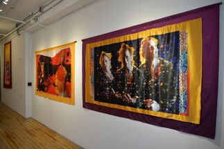 The Fire Inside: Quimetta Perle On the Wall, installation view