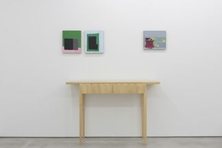 Guy Yanai featuring furniture by Rafe Mullarkey, installation view