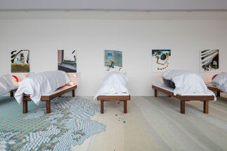 John Kørner - Blue Bedroom, installation view