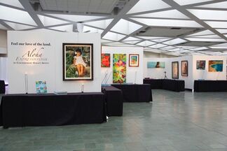 Aloha Expressionism Exhibit with the Hawaii Food & Wine Festival, installation view