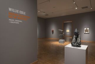 Making Everything Out of Anything: Prints, Drawings, and Sculptures by Willie Cole, installation view