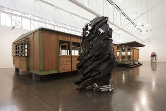 Chamberlain-Prouvé at Gagosian Gallery in collaboration with Galerie Patrick Seguin, installation view