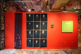 Interweave: Fabric Works by Folk Artists & Isaiah Zagar, installation view