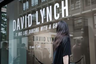 David Lynch - "It was like dancing with a ghost", installation view