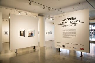 Magnum Contact Sheets, installation view