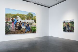 Liu Xiaodong: Painting as Shooting, installation view