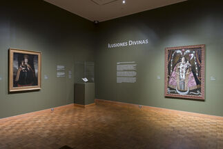 Divine Illusions: Statue Paintings from Colonial South America, installation view