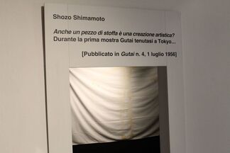 Shozo Shimamoto - abstract summa, installation view
