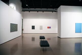 Julian Stanczak - "Lineal Pathways", installation view