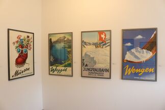 Mountain Views: Swiss Travel Posters from the Dana/Spencer Collection, installation view